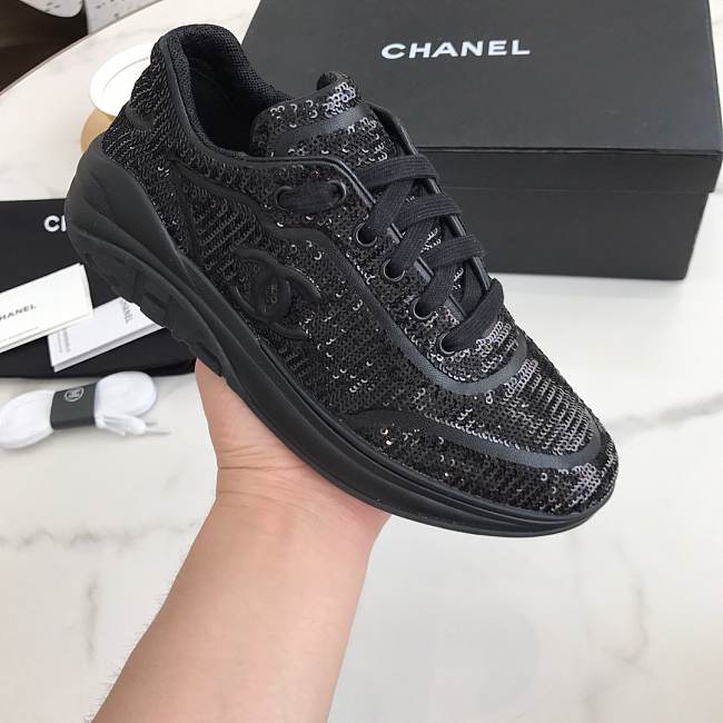 Chanel black sneaker - 1