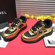 Chanel gold shoes  - 6