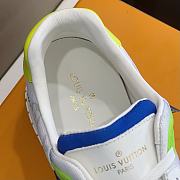 Louis Vuitton V2021 Run Away White Blue  - 5