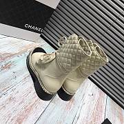 Chanel Pearl Martin Boots - 3