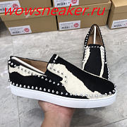 Christian Louboutin Pik Boat Mens Flat Dairy Cows - 2