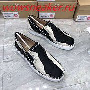 Christian Louboutin Pik Boat Mens Flat Dairy Cows - 5