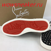 Christian Louboutin Louis Junior Spikes Orlato Flat Jean - 3