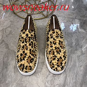 Christian Louboutin Pik Boat Mens Flat Leopard skin - 4