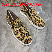 Christian Louboutin Pik Boat Mens Flat Leopard skin - 3