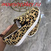 Christian Louboutin Pik Boat Mens Flat Leopard skin - 5