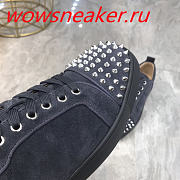 Christian Louboutin Zapatillas Louis Junior Spikes Navy - 6