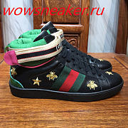 Gucci High Black Sneakers - 5