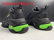 Balenciaga Triple S Black And Green 524039 W2PW14881 - 2