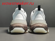 Blalenciaga Triple S Clear Sole White Grey 541624W2GS19012 - 4