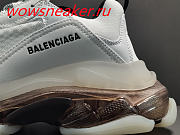 Blalenciaga Triple S Clear Sole White Grey 541624W2GS19012 - 2