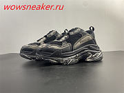 Balenciaga Triple S Dark Black 524039 W03B5 9870 - 1