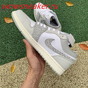 Air Jordan 1 Low PRM Smoke Grey Elephant DH4269-100 - 4