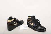 Air Jordan 1 Retro High Black Metallic Gold 555088-032 - 2