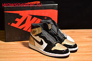 Air Jordan 1 Retro High NRG Patent Gold Toe 861428-007 - 4