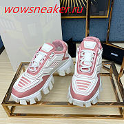 Prada Cloudbust Thunder White Pink Sneakers - 4