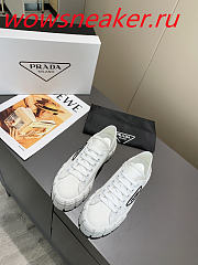 Prada Nylon Gabardine Sneakers White 1E260MMMSF0964F050 - 3