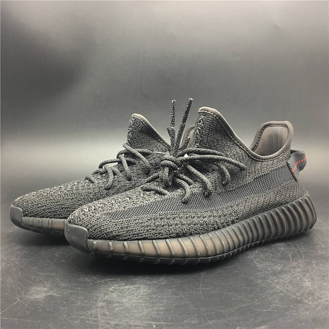 Adidas Yeezy Boost 350 V2 Static Black (Reflective) FU9007 - 1