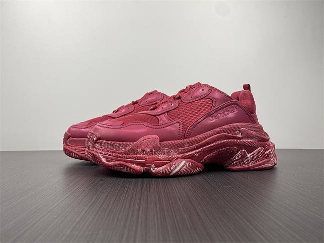 Balenciaga Triple S Dark Red 524039 W3CN3 6000 - 1