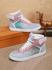 Louis Vuitton Boombox  Sneaker Boot Pink - 2