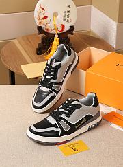 Louis Vuitton LV Trainer Sneaker Low Black Grey 1A54H5 - 5