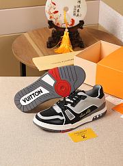 Louis Vuitton LV Trainer Sneaker Low Black Grey 1A54H5 - 2