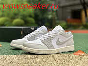 Air Jordan 1 Low PRM Smoke Grey Elephant DH4269-100 - 1