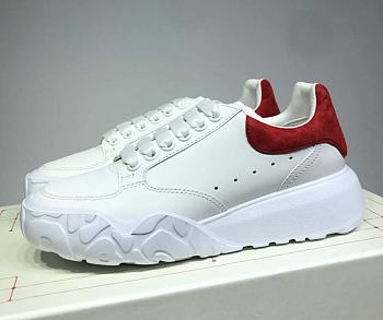 Alexander McQueen Oversized White Red