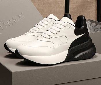 Alexander McQueen Mesh Runner White and Black