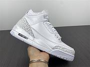 Air Jordan 3 Retro Pure White (2018) 136064-111 - 4