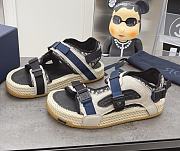 Dior Sandals Black Blue - 1