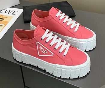 Prada Nylon Gabardine Sneakers Pink