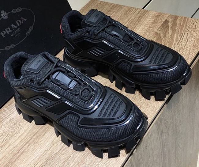 Prada Cloudbust Thunder Black Sneakers - 1