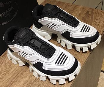 Prada Cloudbust Thunder Black and White Sneakers