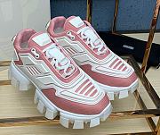 Prada Cloudbust Thunder White Pink Sneakers - 1