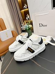 Dior-ID Sneaker White and Deep Blue Calfskin and Rubber KCK278BCR_S29W - 1