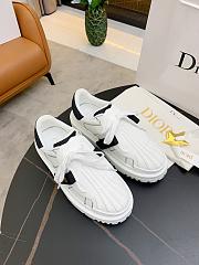 Dior-ID Sneaker White and Deep Blue Calfskin and Rubber KCK278BCR_S29W - 3