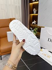 Dior-ID Sneaker White and French Blue Technical Fabric KCK309TNT_S93B - 4