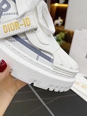 Dior-ID Sneaker White and French Blue Technical Fabric KCK309TNT_S93B - 2