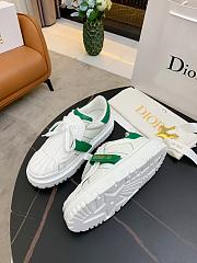 Dior-ID Sneaker White and Green Calfskin and Rubber KCK278BCR_S31W - 3