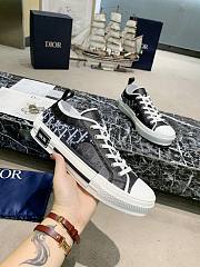 Dior B23 Low Black White Oblique 3SN249YJP_H961 - 6