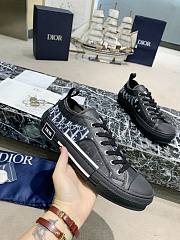 Dior B23 Low Top Canvas Oblique Black 3SN249YJP_H960 - 3