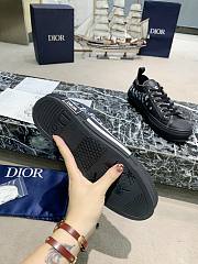 Dior B23 Low Top Canvas Oblique Black 3SN249YJP_H960 - 5