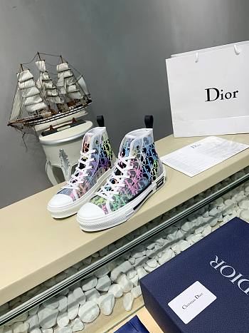 Dior B23 High Top Black Galaxy