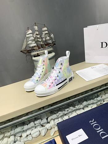 Dior B23 High Top Rainbow