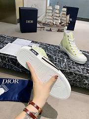 Dior B23 High Top White Yellow Oblique 3SH118YNT H160 - 6