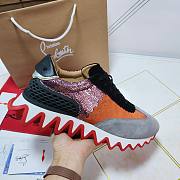 Christian Louboutin Loubishark Flat Orange Pink - 3