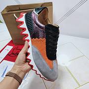 Christian Louboutin Loubishark Flat Orange Pink - 2