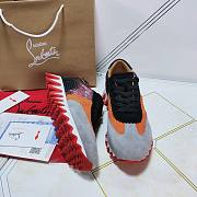 Christian Louboutin Loubishark Flat Orange Pink - 4