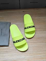 BALENCIAGA POOL SLIDE SLIDES WITH LOGO 565826 W1S82-7321 - 4